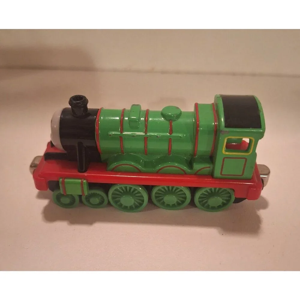Henry the Green Engine Die-Cast 2002 Thomas & Friends Metal Train Vintage - Picture 5 of 9